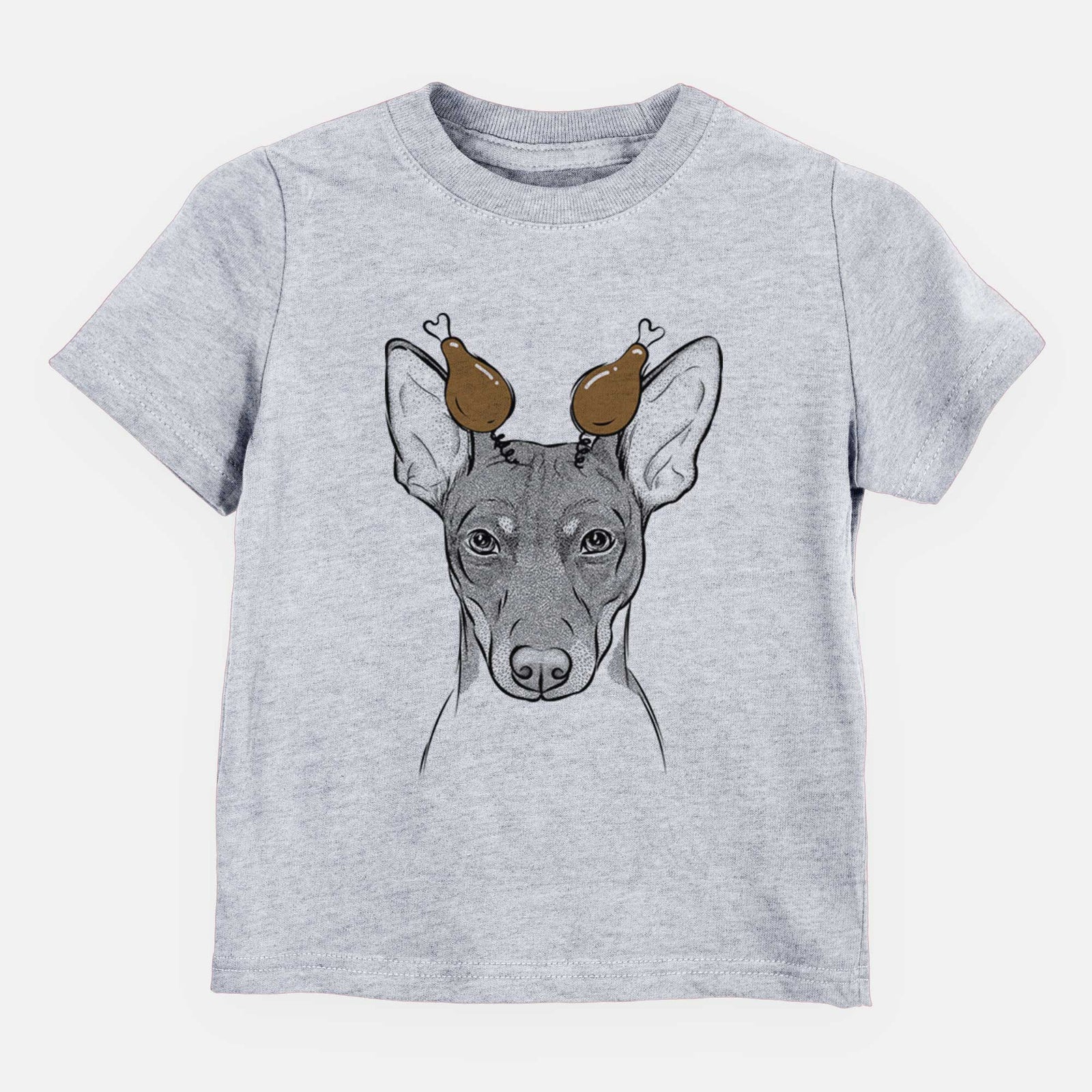 Thanksgiving Knox the Rat Terrier - Kids/Youth/Toddler Shirt