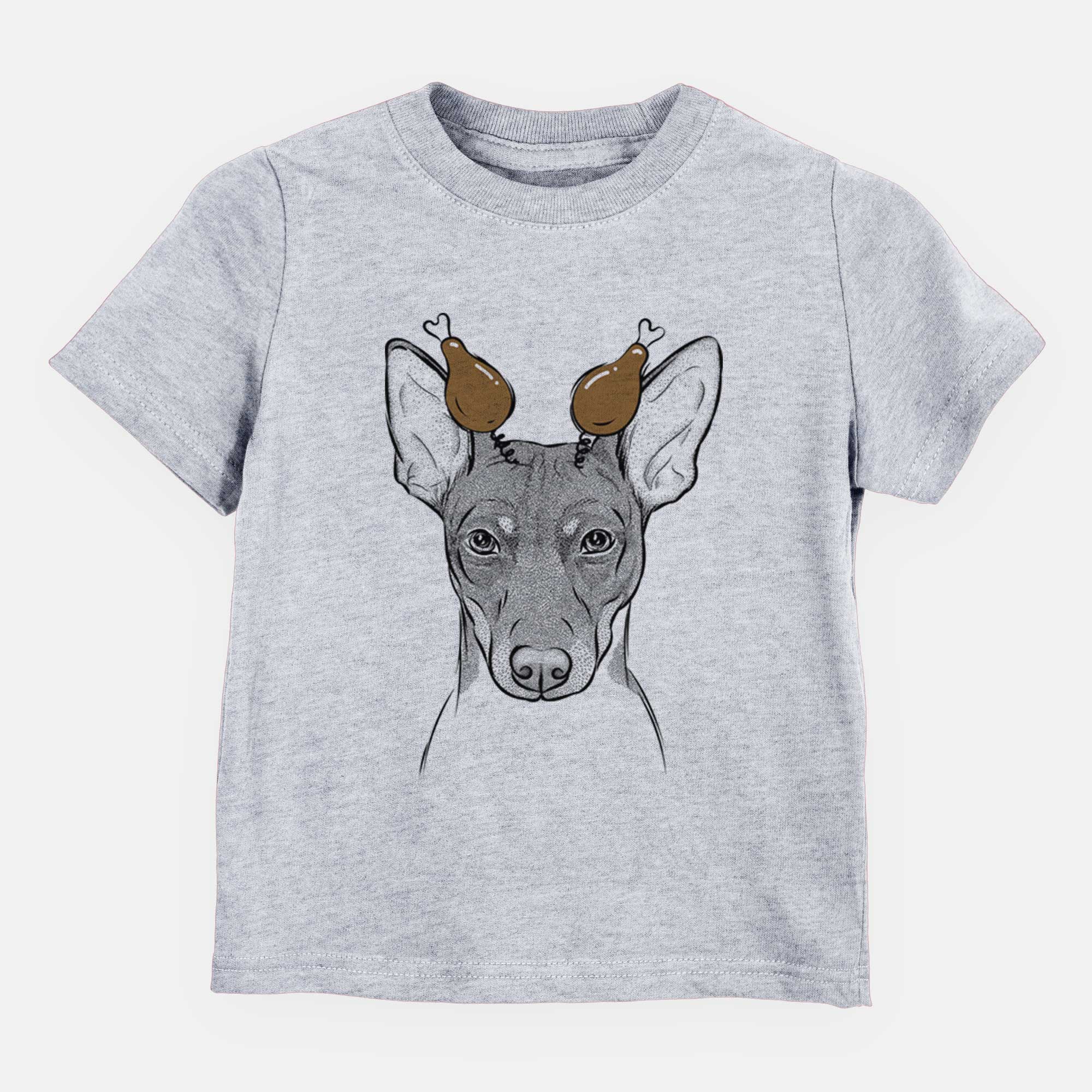 Thanksgiving Knox the Rat Terrier - Kids/Youth/Toddler Shirt