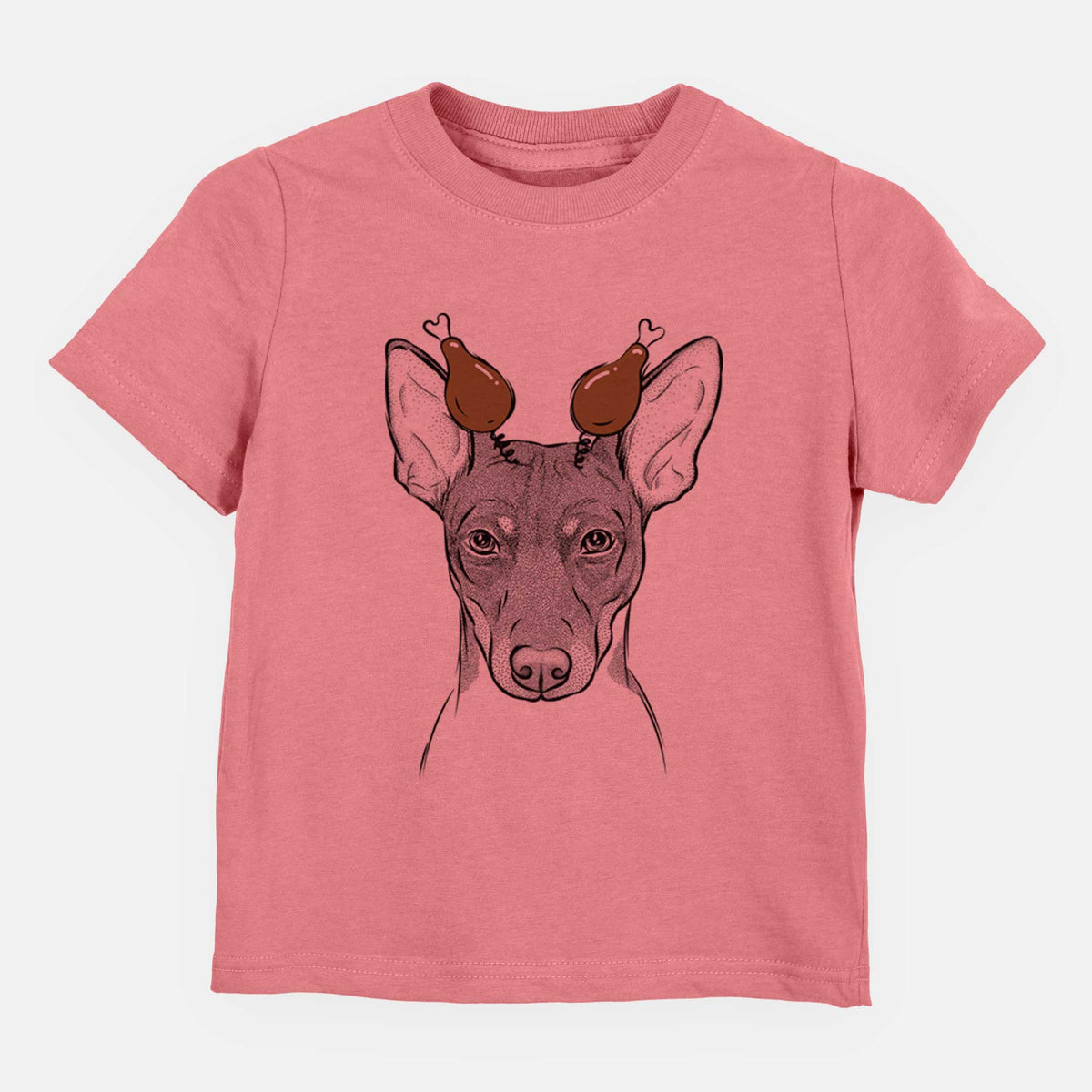 Thanksgiving Knox the Rat Terrier - Kids/Youth/Toddler Shirt
