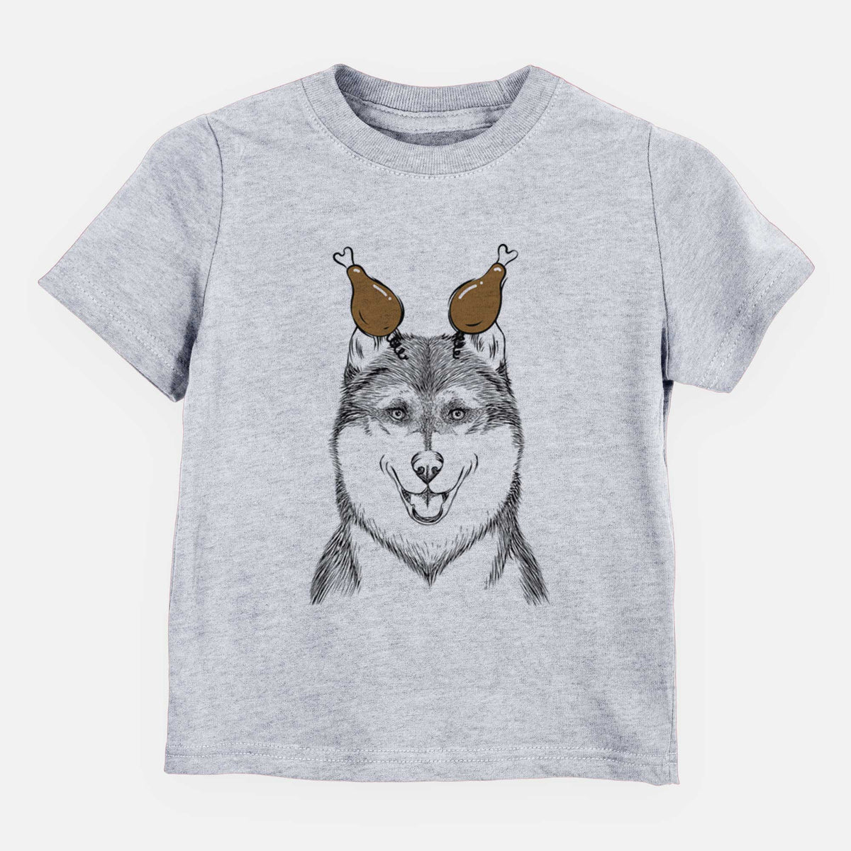 Thanksgiving Koda the Siberian Husky - Kids/Youth/Toddler Shirt