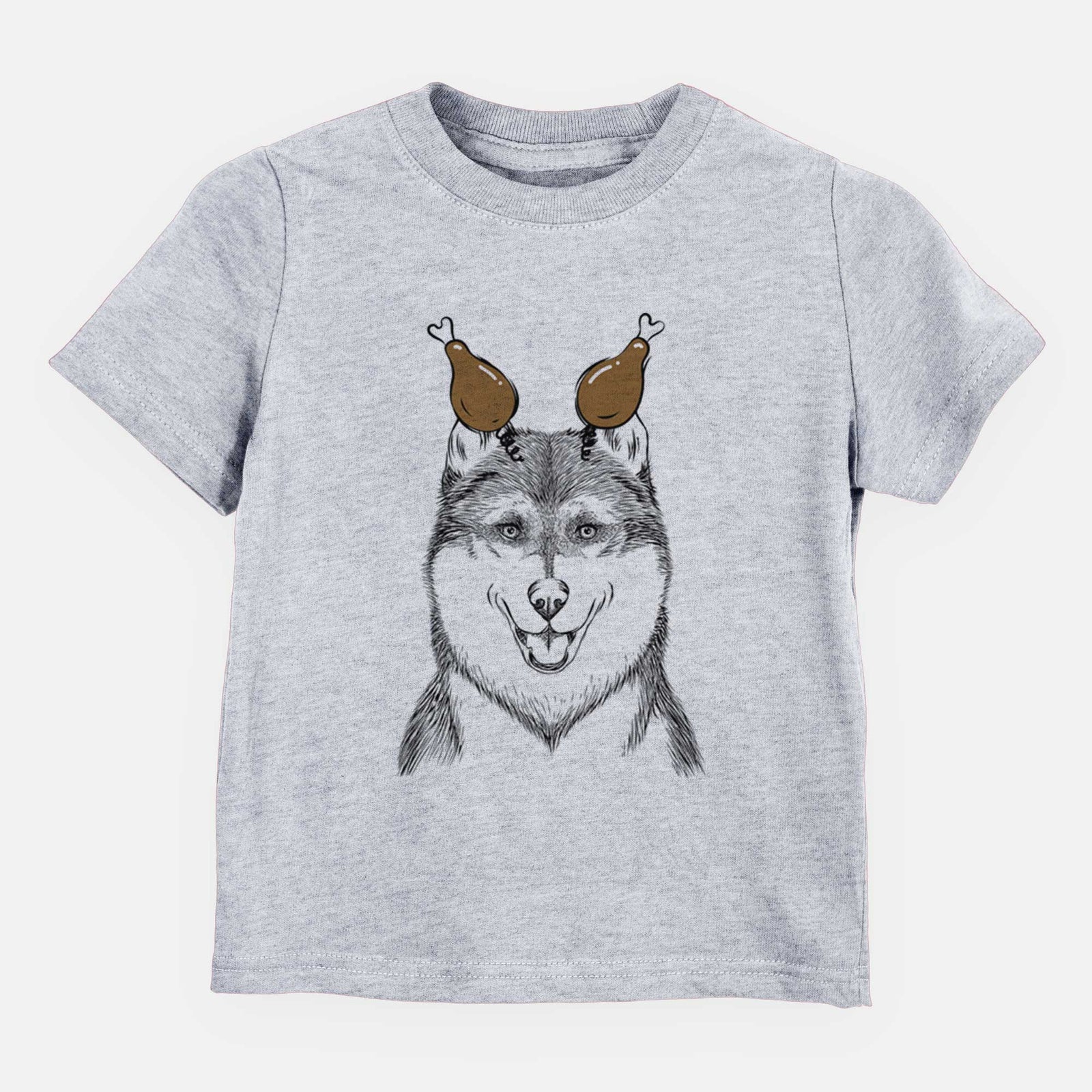 Thanksgiving Koda the Siberian Husky - Kids/Youth/Toddler Shirt