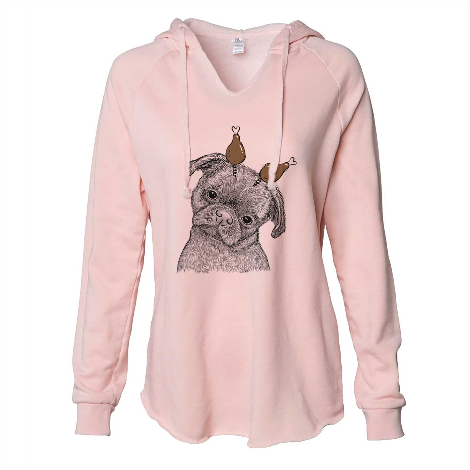 Thanksgiving Koko the Shih Tzu - Cali Wave Hooded Sweatshirt