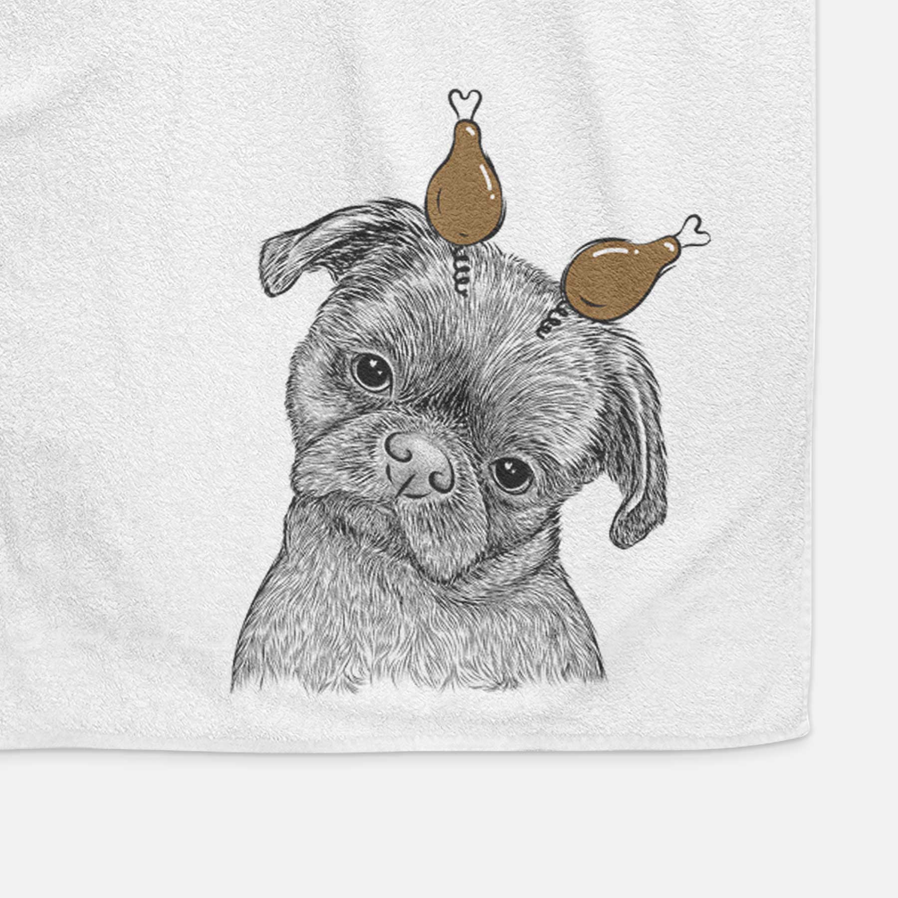 Koko the Shih Tzu Decorative Hand Towel