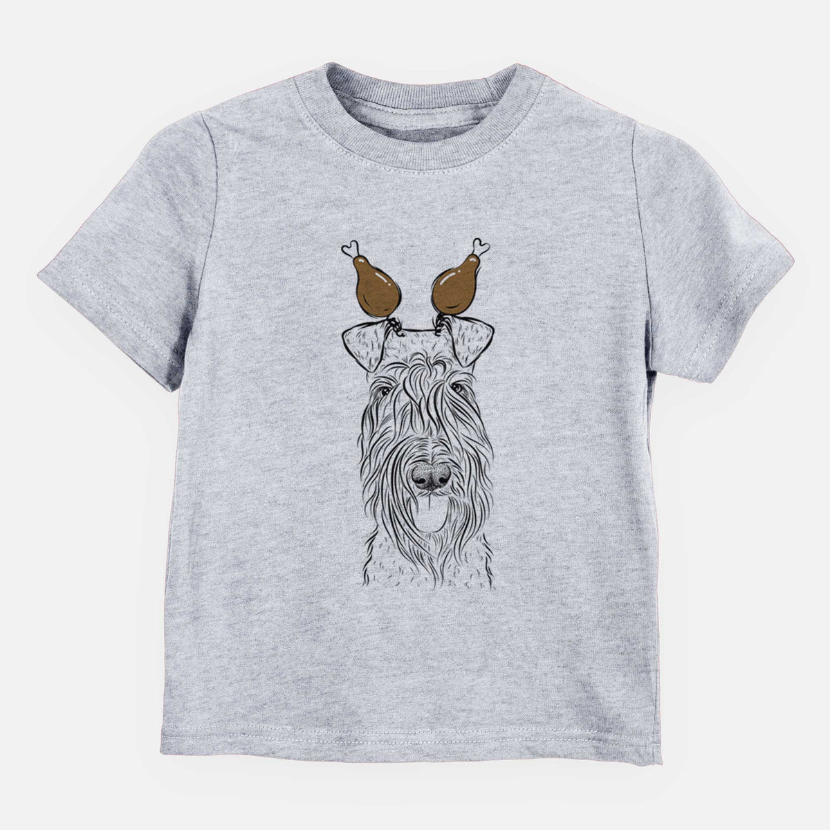 Thanksgiving Kricket the Kerry Blue Terrier - Kids/Youth/Toddler Shirt