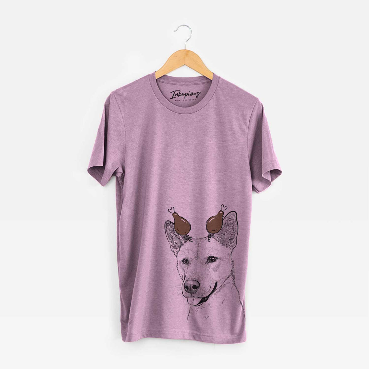 Thanksgiving Kulfi the Jindo Shiba Inu Mix - Unisex Crewneck