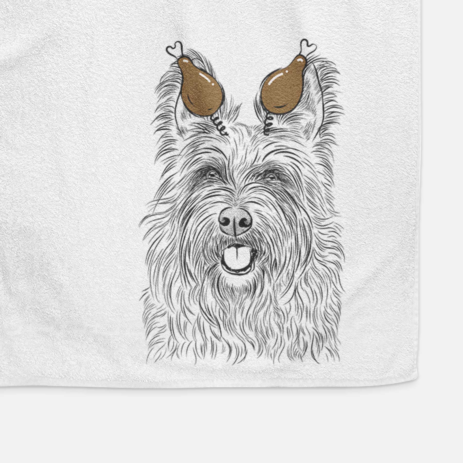 Kyros the Berger Picard Decorative Hand Towel