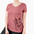 Thanksgiving Kyu the Windsprite - Women's V-neck Shirt