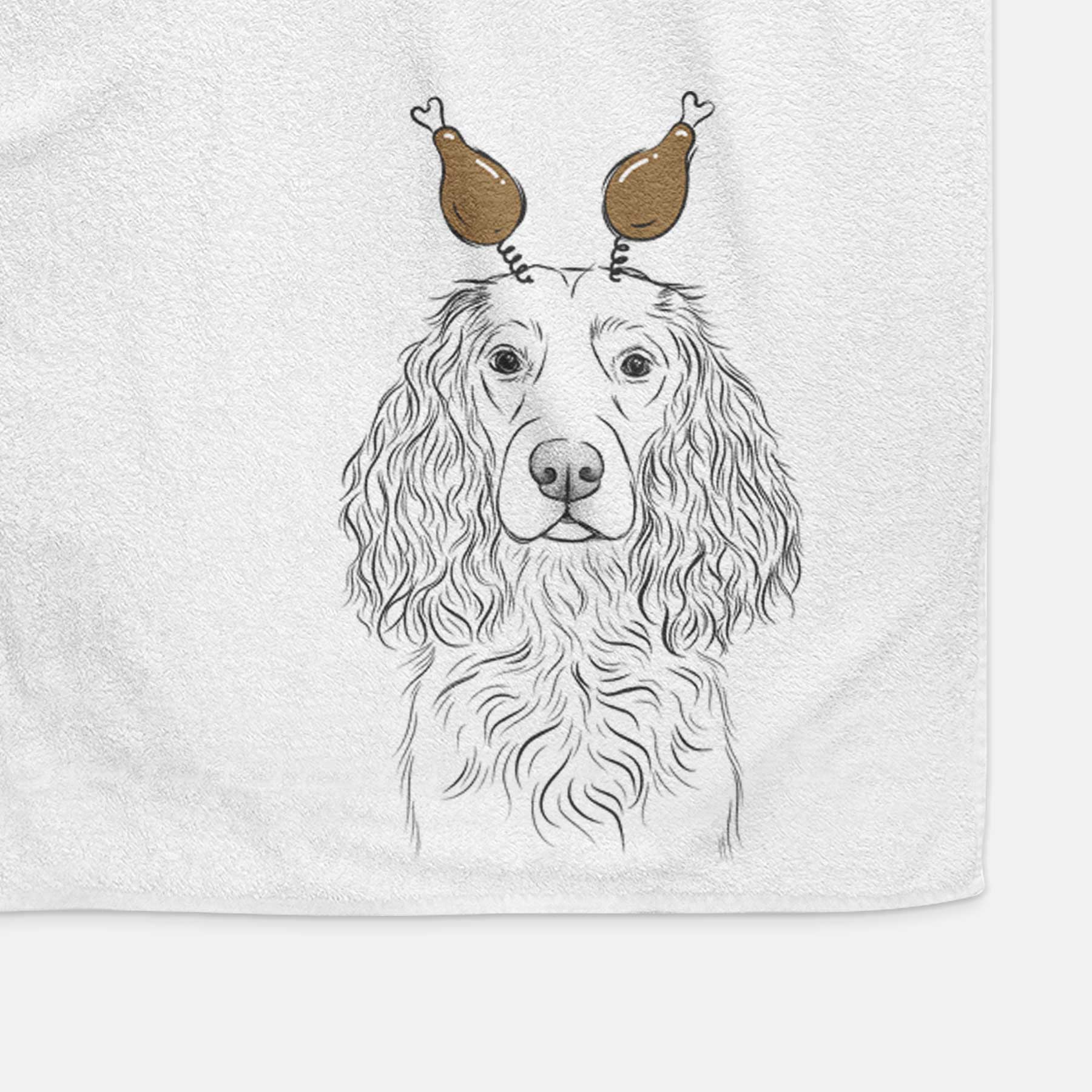 Landry the Boykin Spaniel Decorative Hand Towel