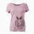 Thanksgiving Lenny the Lion - Women's V-neck Shirt