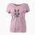 Thanksgiving Lentil the French Bulldog - Women's V-neck Shirt