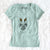 Thanksgiving Lentil the French Bulldog - Women's V-neck Shirt