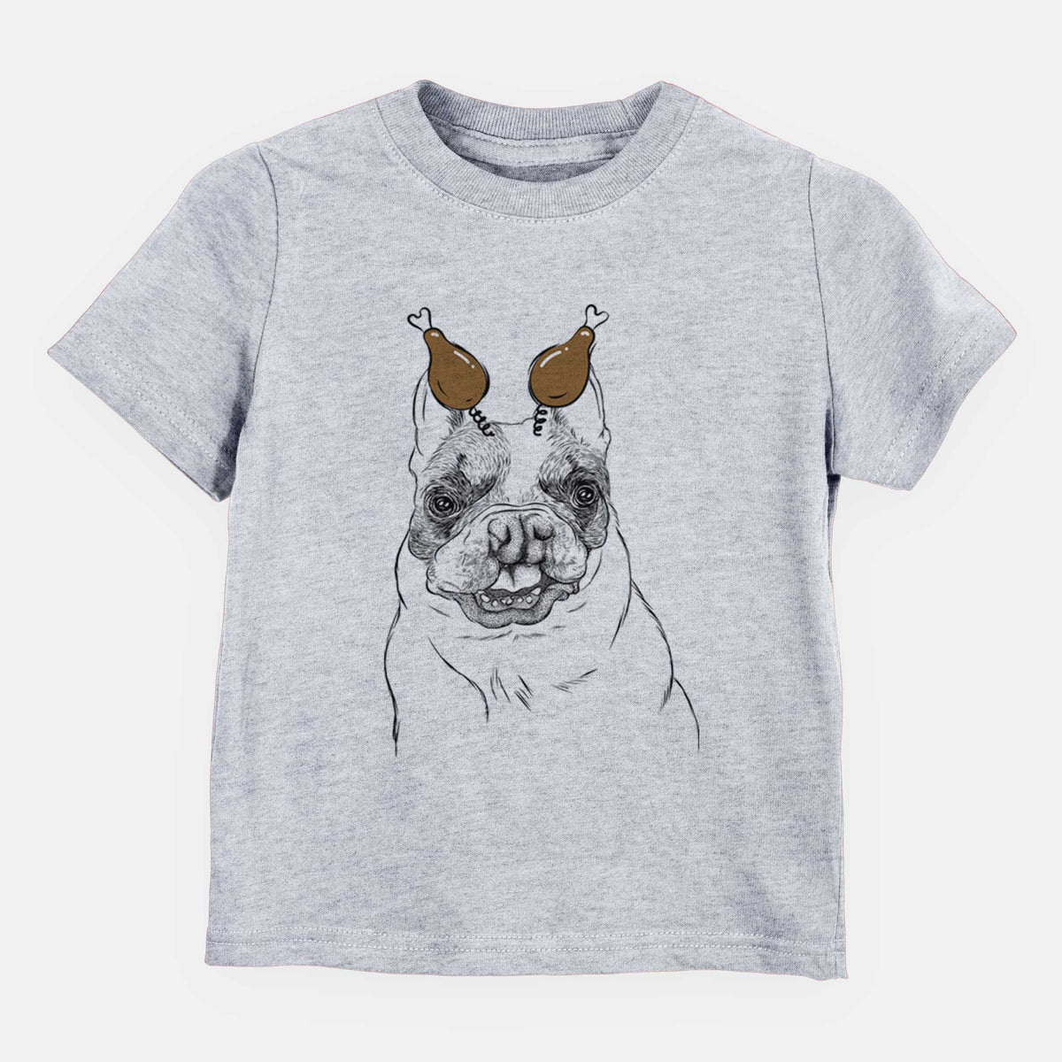 Thanksgiving Lentil the French Bulldog - Kids/Youth/Toddler Shirt