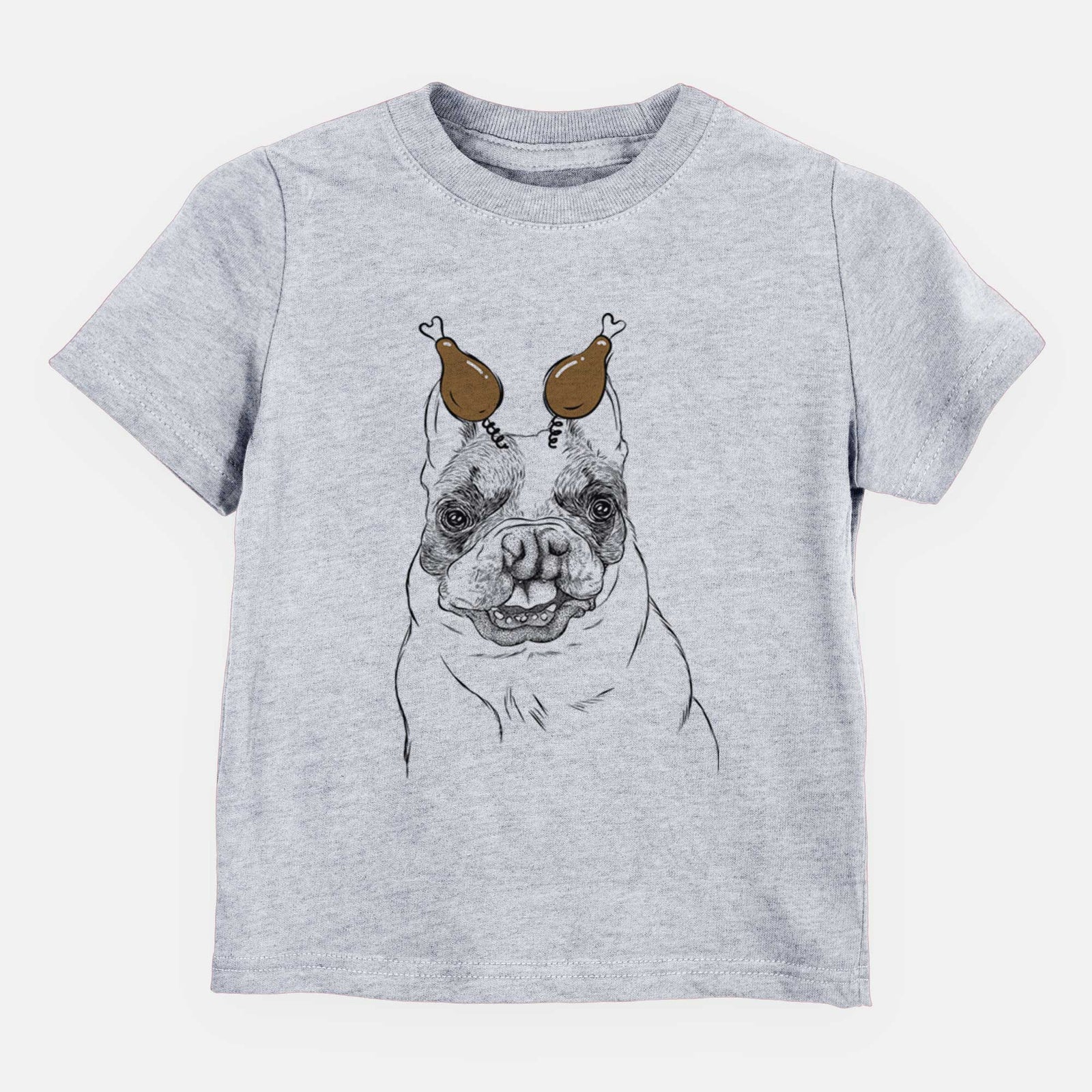 Thanksgiving Lentil the French Bulldog - Kids/Youth/Toddler Shirt