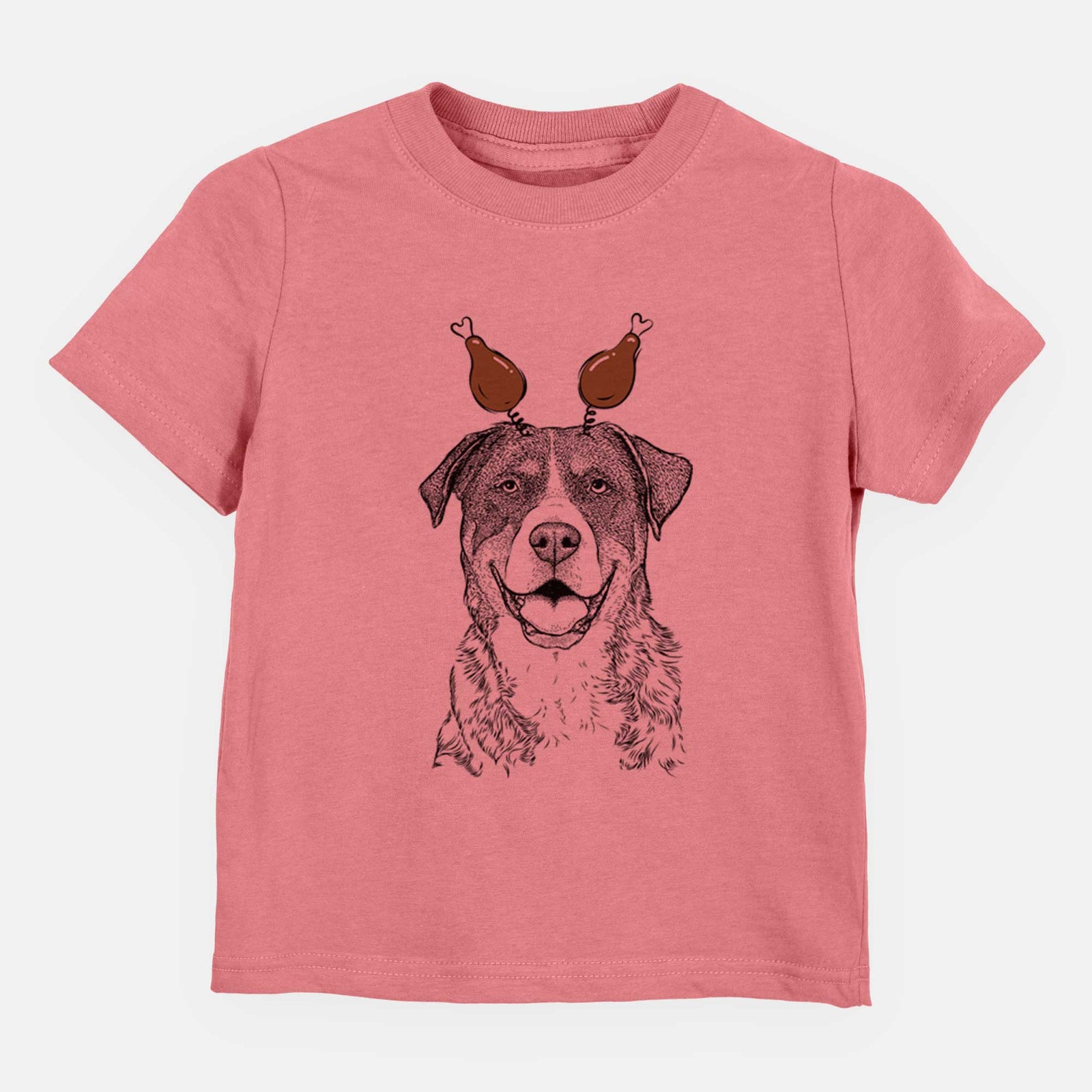 Thanksgiving Leon the Greater Swiss Mountain Dog - Kids/Youth/Toddler Shirt