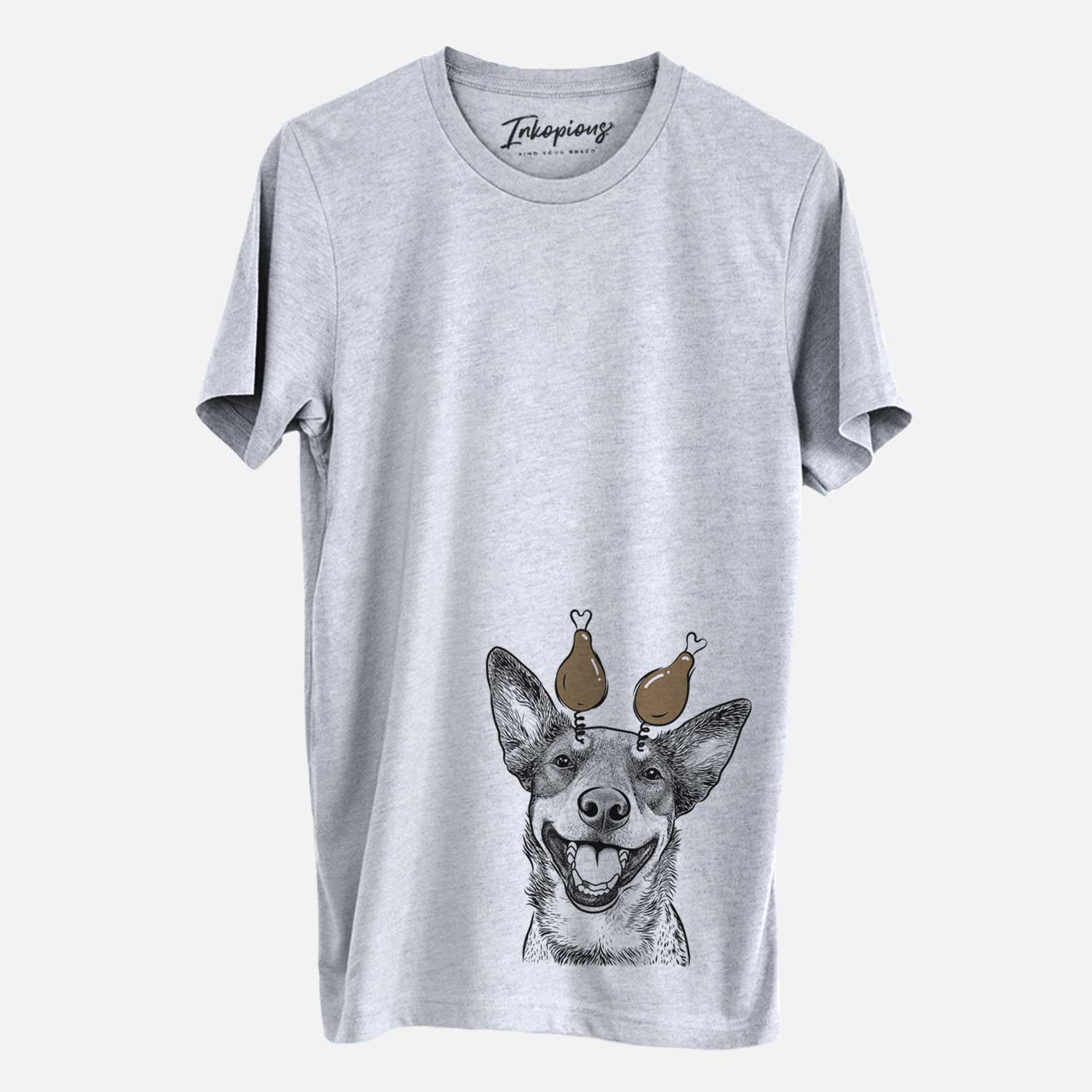 Thanksgiving Lily the Australian Cattle Dog - Unisex Crewneck