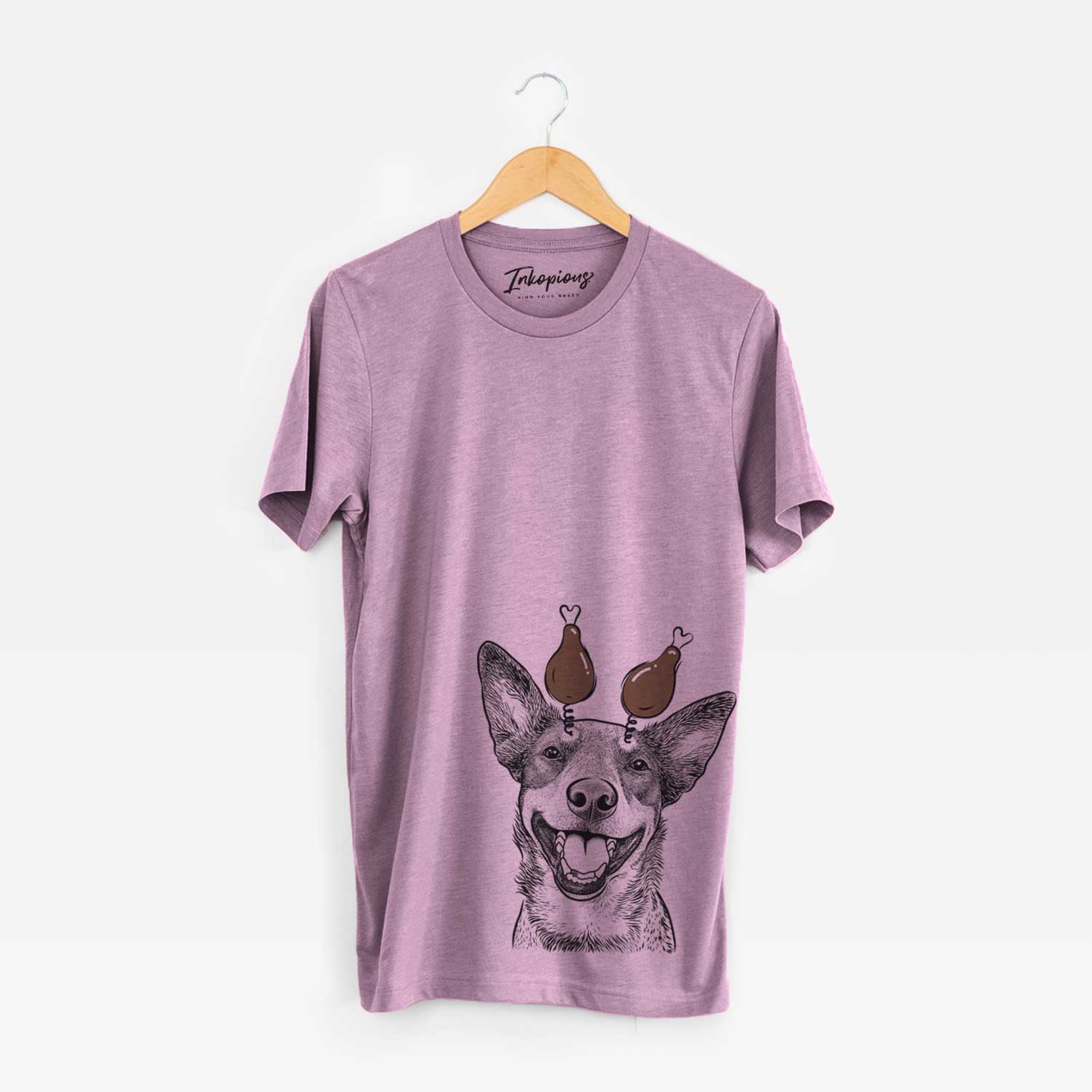 Thanksgiving Lily the Australian Cattle Dog - Unisex Crewneck