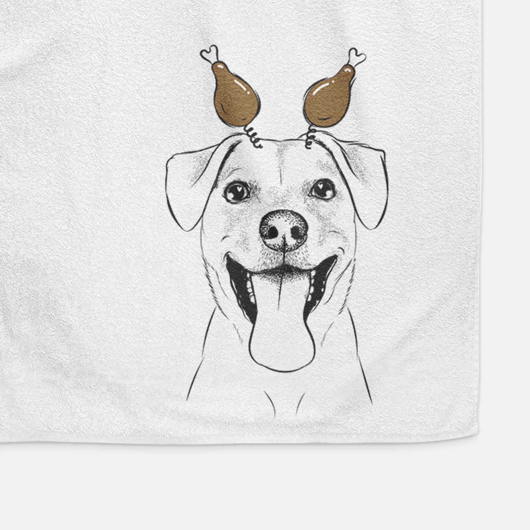 Lily Estelle the Mixed Breed Decorative Hand Towel