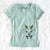 Thanksgiving Lily Estelle the Mixed Breed - Women's V-neck Shirt