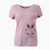 Thanksgiving Lina the Exotic Fold Cat - Women's Perfect V-neck Shirt