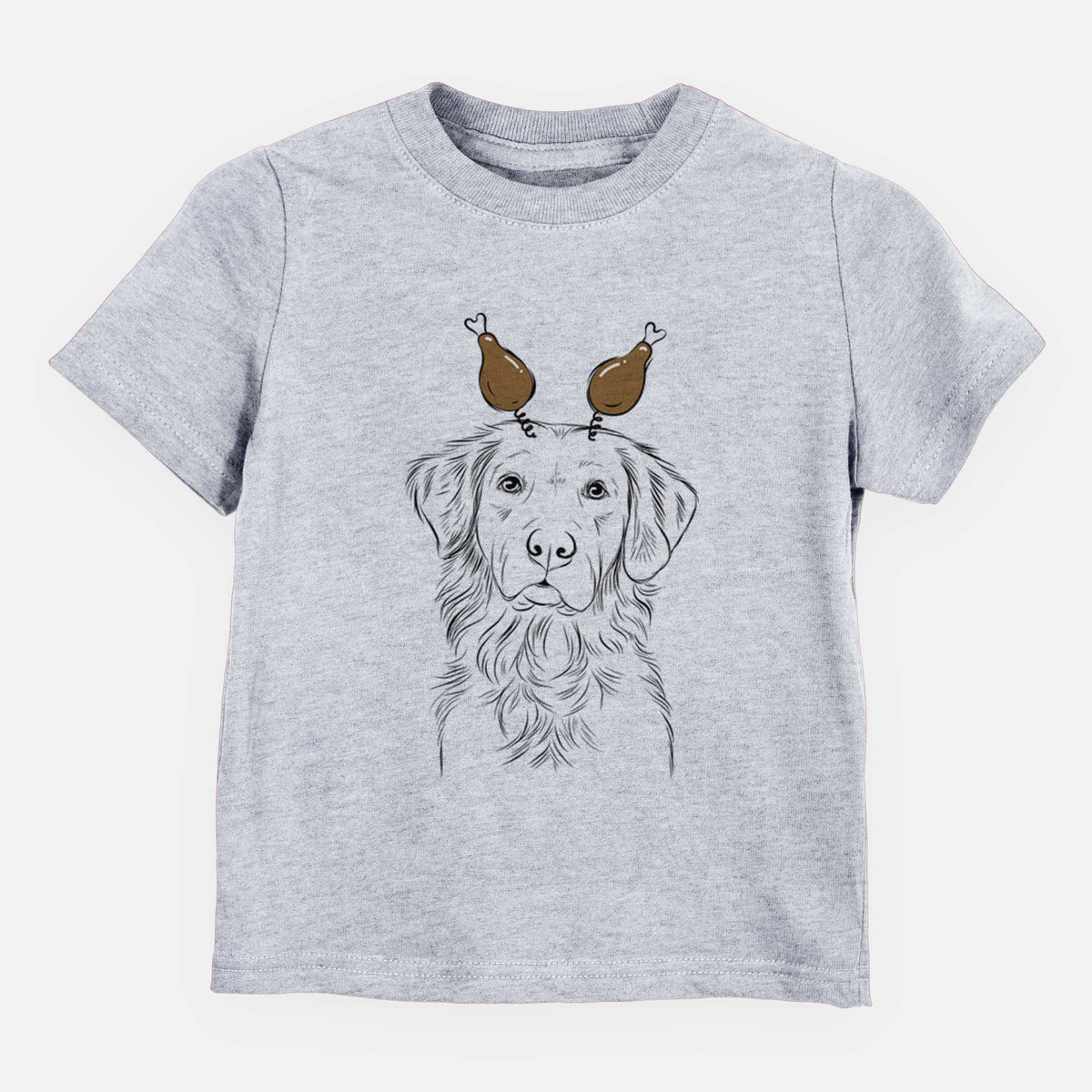 Thanksgiving Linden the Golden Retriever - Kids/Youth/Toddler Shirt