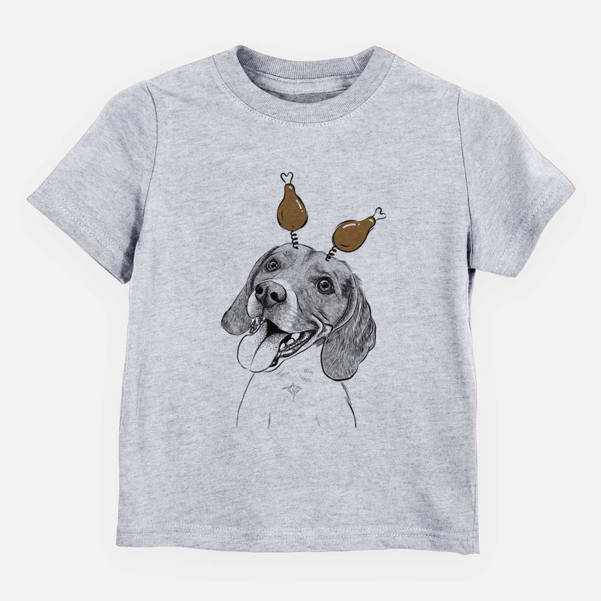 Thanksgiving Little Bandit the Beagle - Kids/Youth/Toddler Shirt
