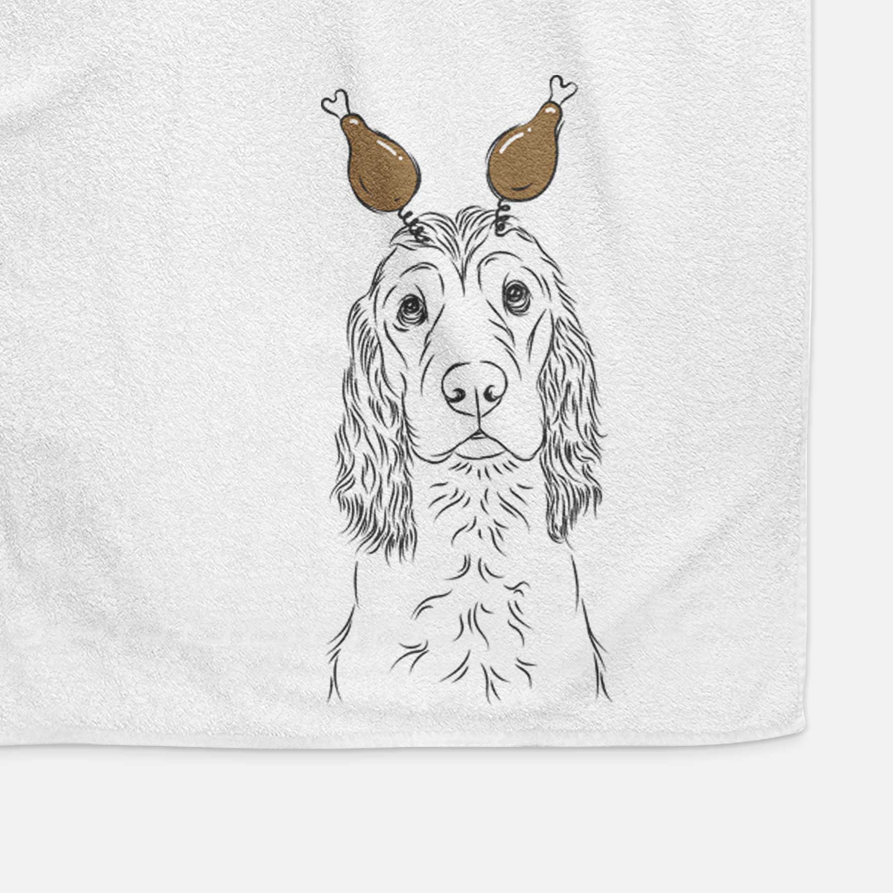 Logan the Cocker Spaniel Decorative Hand Towel