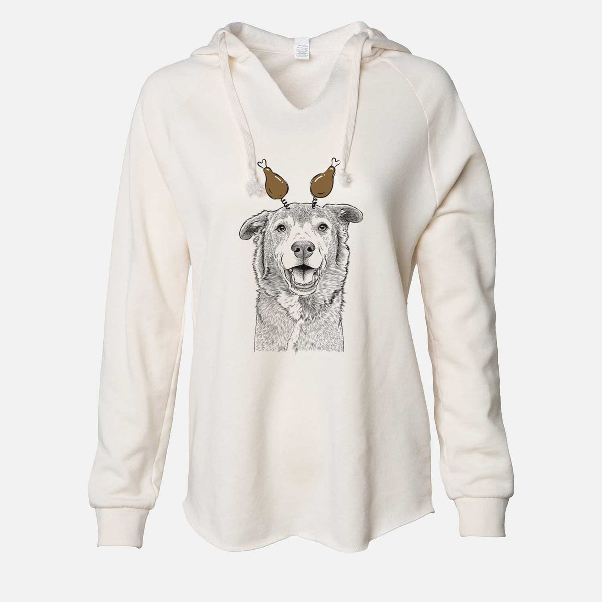 Thanksgiving Logan the Rescue Mutt - Cali Wave Hooded Sweatshirt
