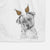 Loki Bear the Australian Cattle Dog Mix Decorative Hand Towel