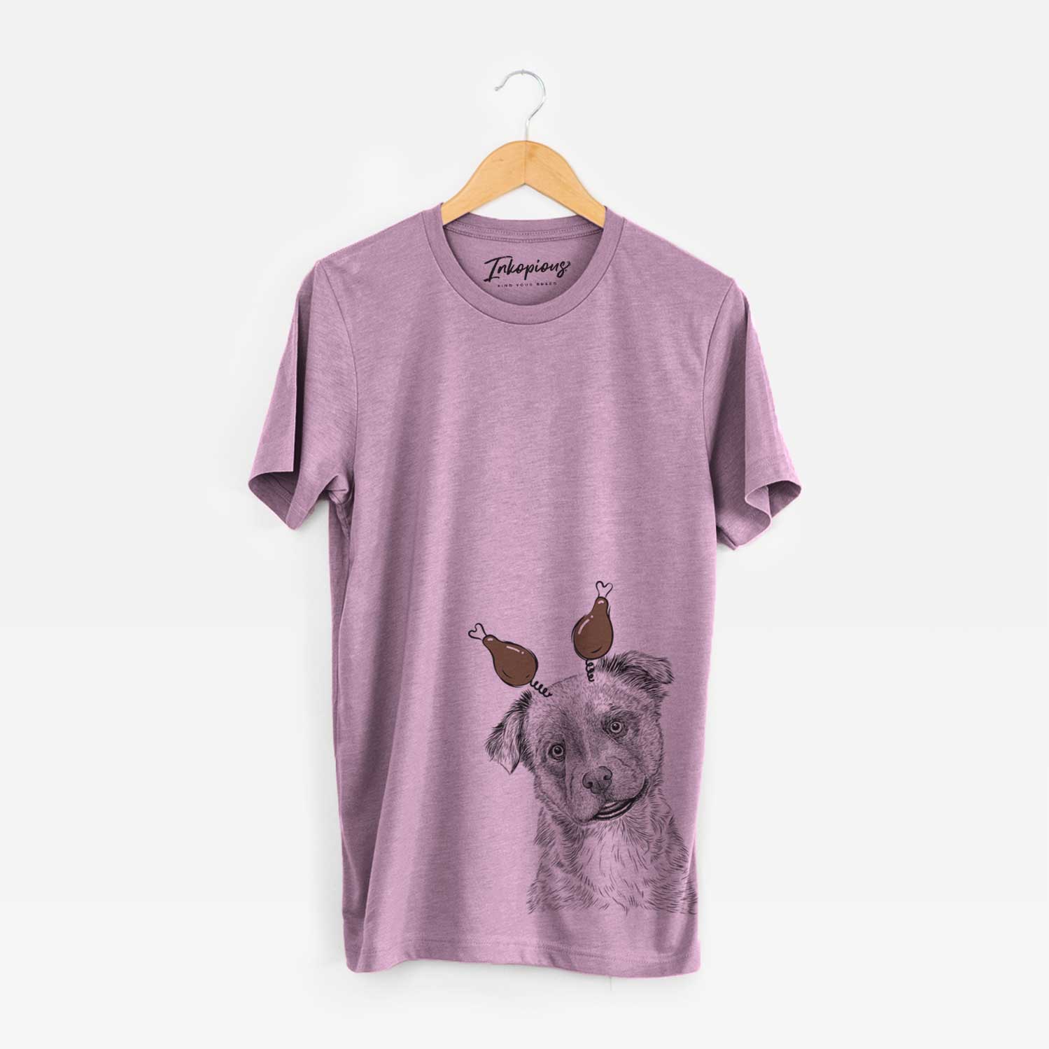 Thanksgiving Loki Bear the Australian Cattle Dog Mix - Unisex Crewneck