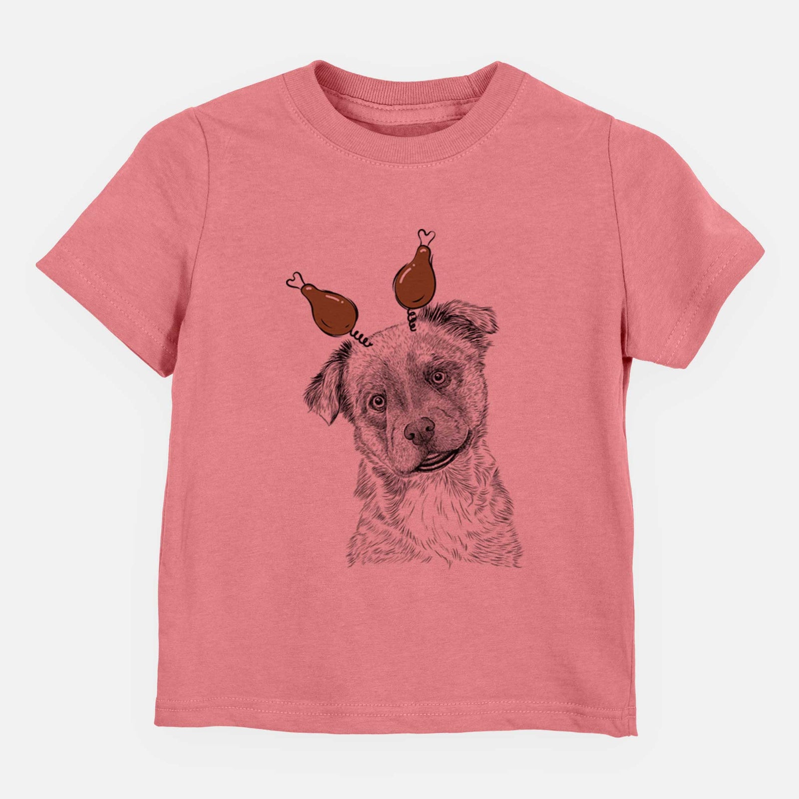 Thanksgiving Loki Bear the Australian Cattle Dog Mix - Kids/Youth/Toddler Shirt