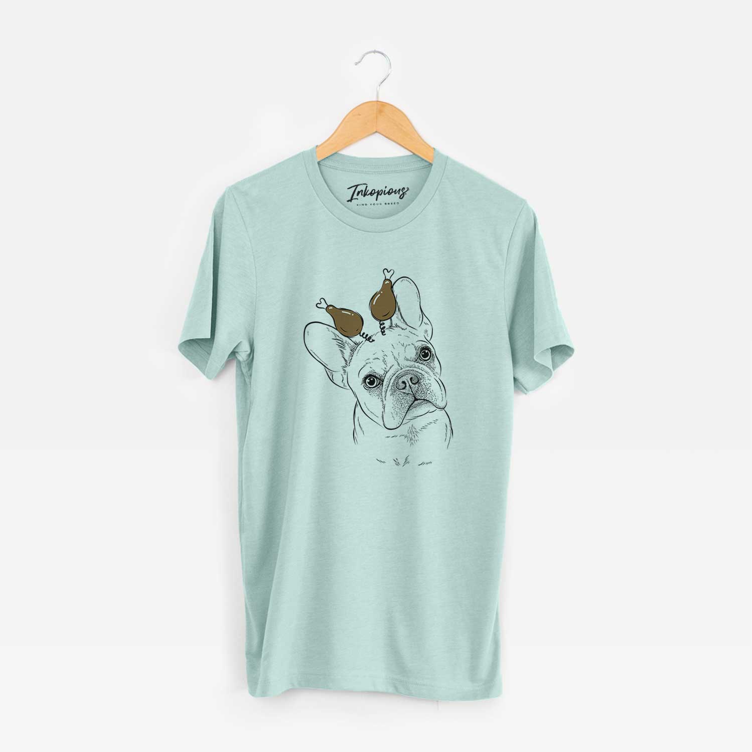 Thanksgiving Loki the French Bulldog - Unisex Crewneck