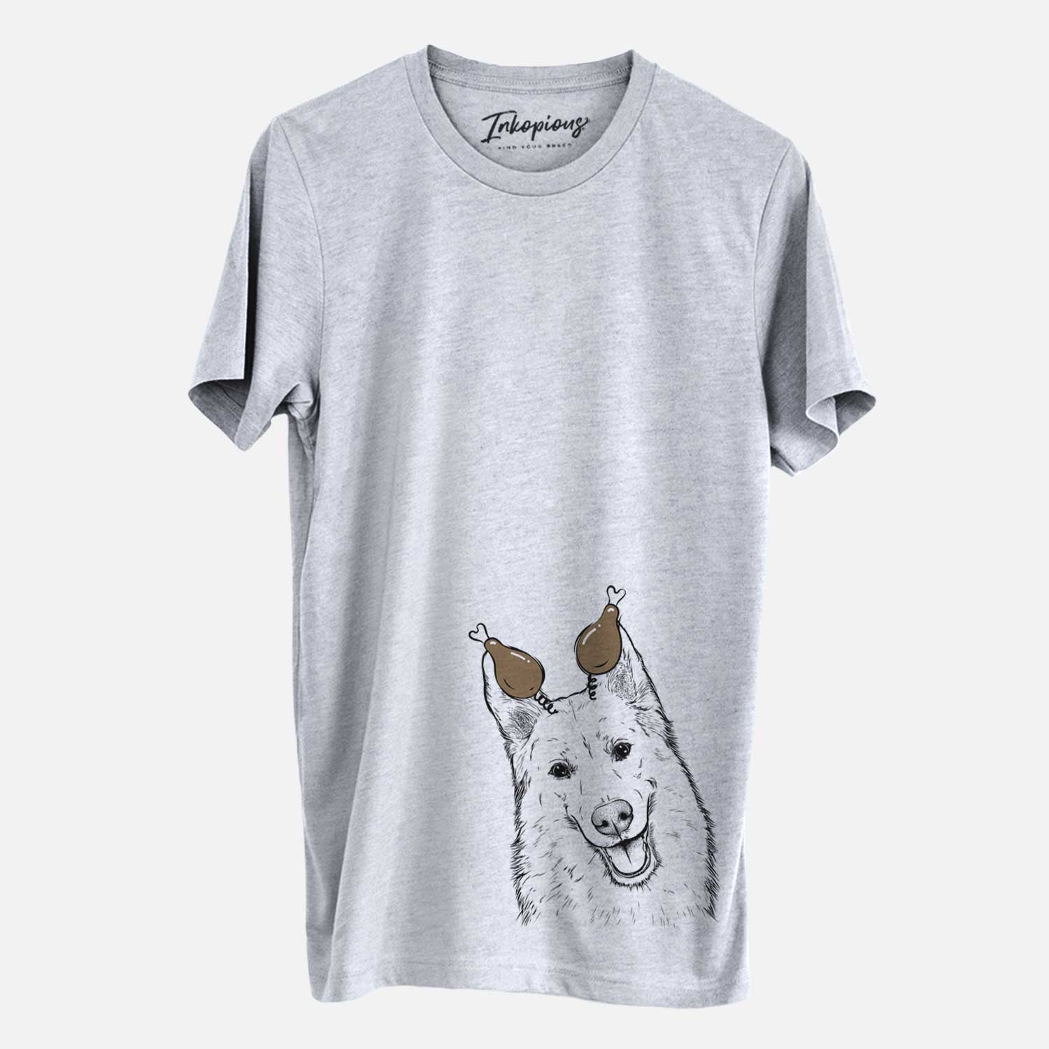 Thanksgiving Loki the Husky Shepherd Mix - Unisex Crewneck