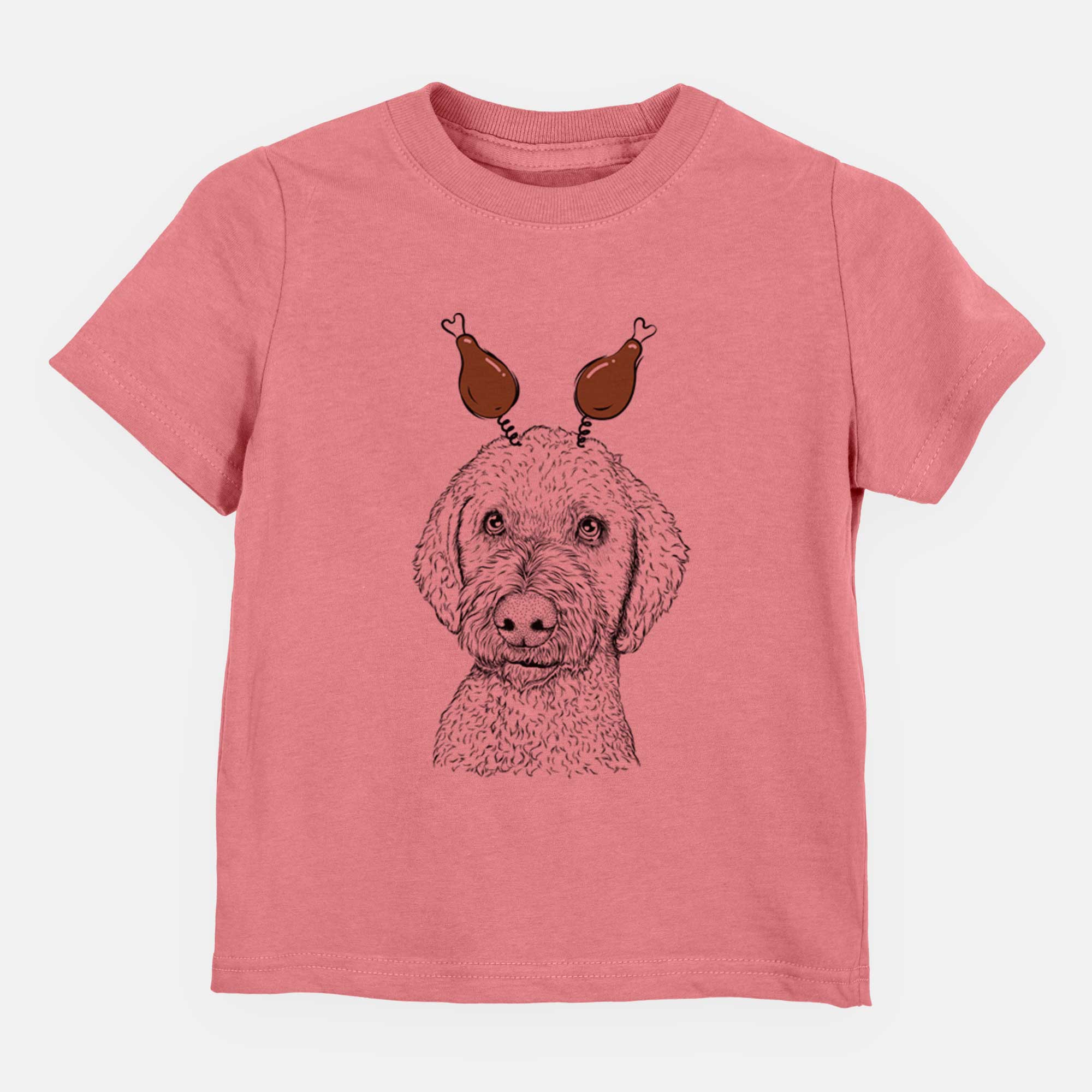 Thanksgiving Lucy Boo the Goldendoodle - Kids/Youth/Toddler Shirt