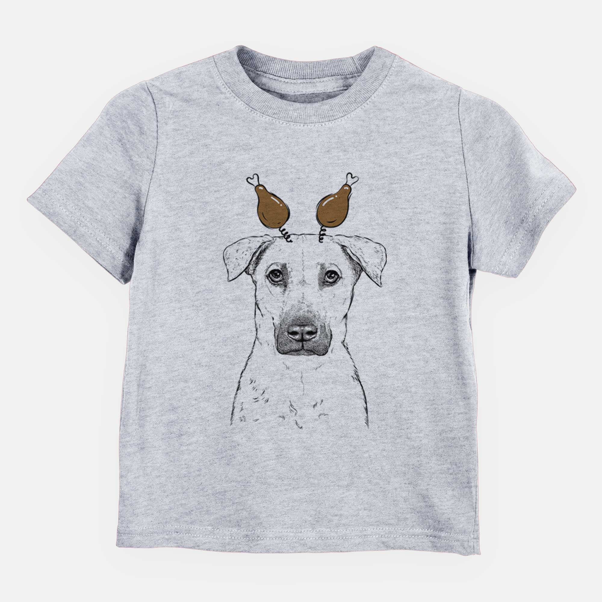 Thanksgiving Luna the Black Mouth Cur - Kids/Youth/Toddler Shirt