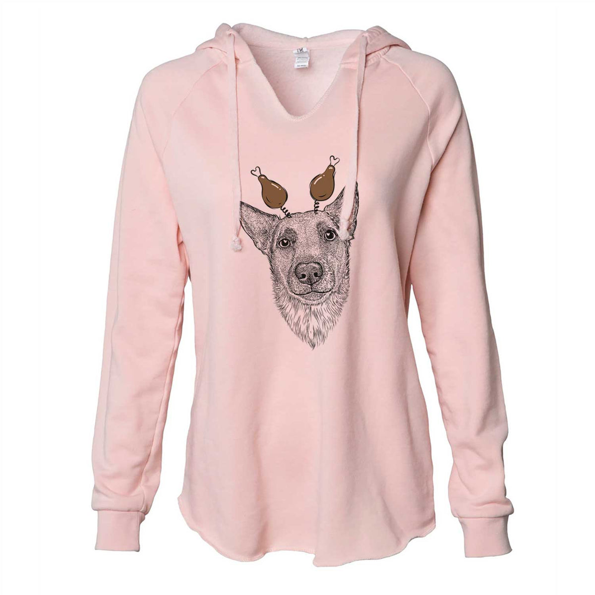 Thanksgiving Luna the Shepherd Mix - Cali Wave Hooded Sweatshirt