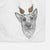 Luna the Shepherd Mix Decorative Hand Towel