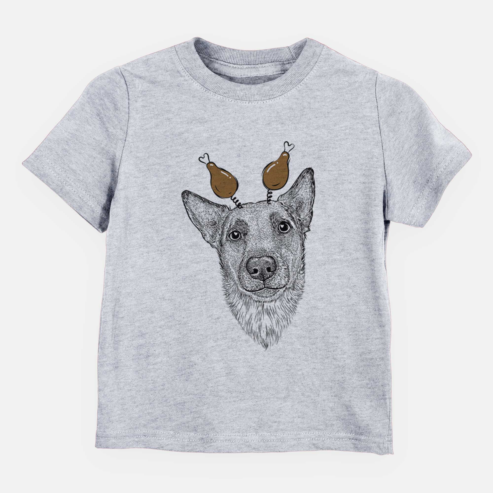 Thanksgiving Luna the Shepherd Mix - Kids/Youth/Toddler Shirt