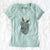 Thanksgiving Macaroni the Lab Mix - Women's V-neck Shirt