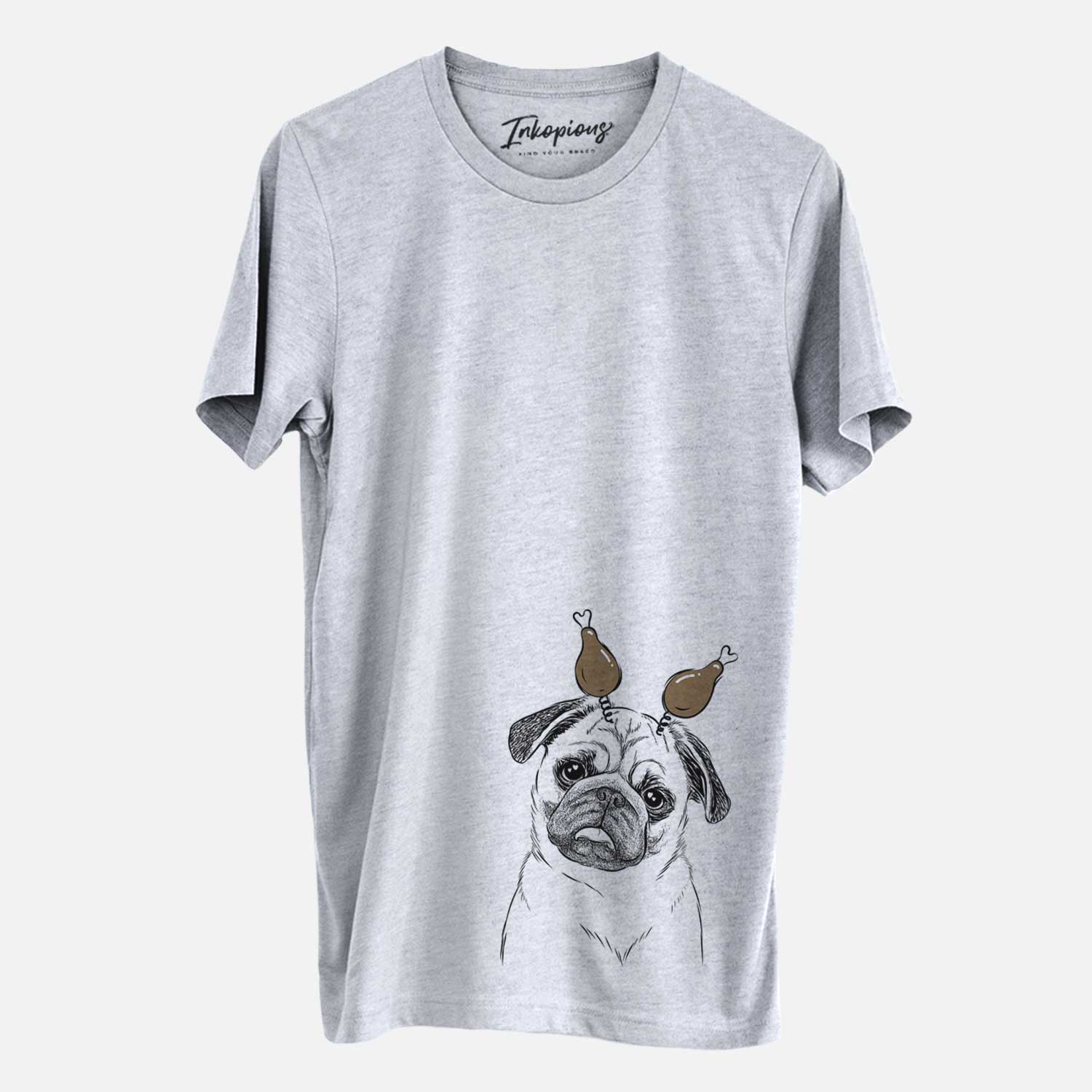 Thanksgiving Macy the Pug - Unisex Crewneck