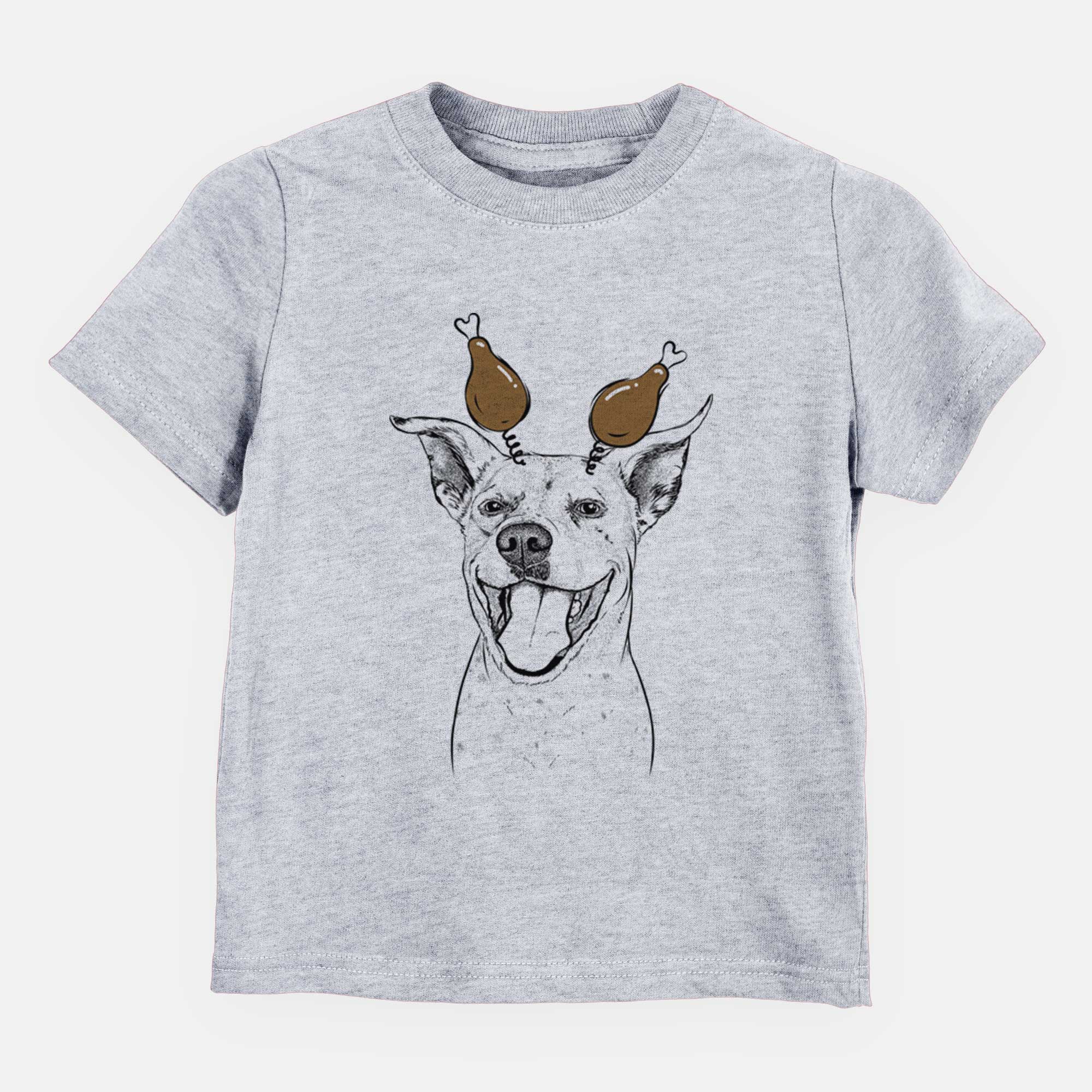 Thanksgiving Maddie the Dalmatian Pitbull Mix - Kids/Youth/Toddler Shirt