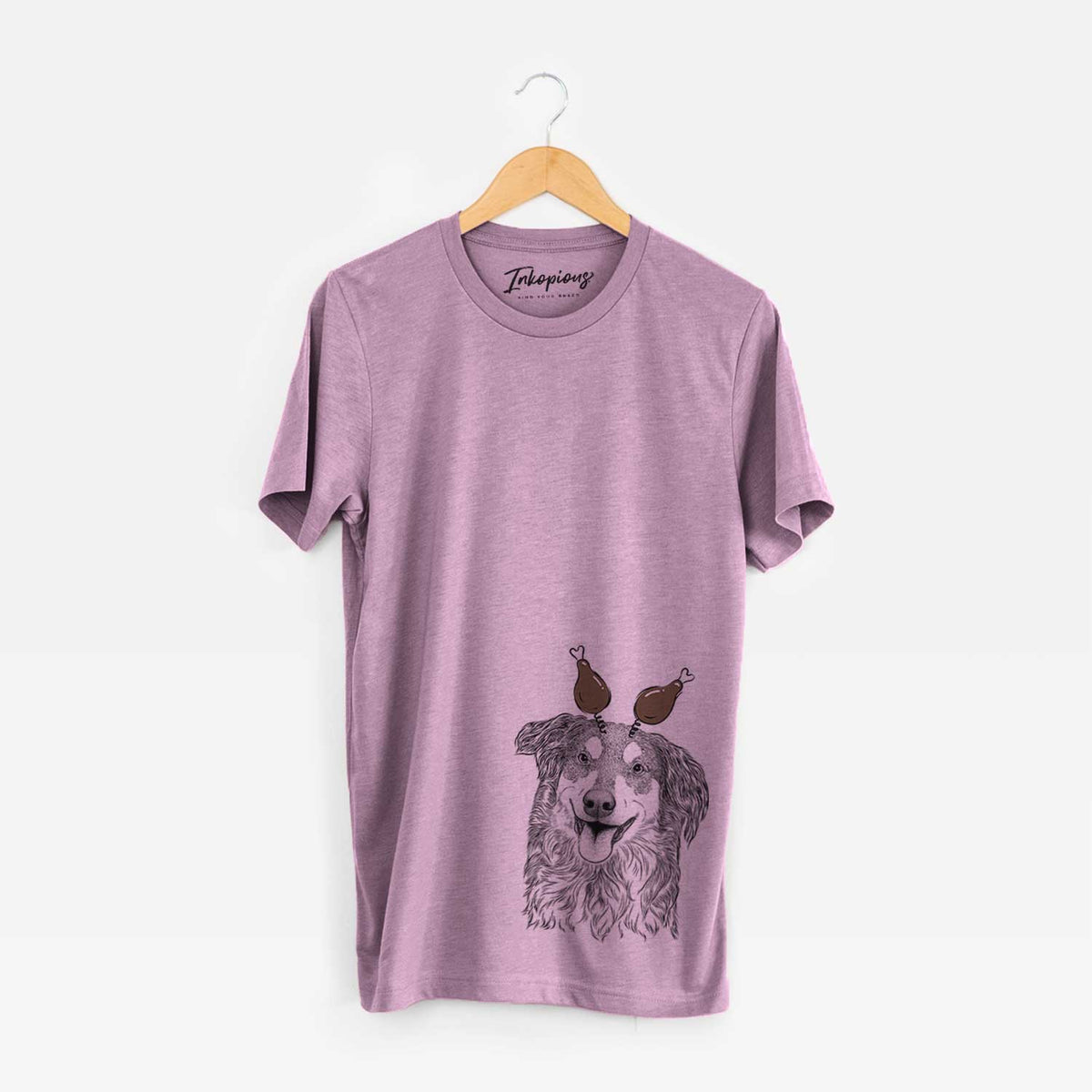 Thanksgiving Maddie the English Shepherd - Unisex Crewneck