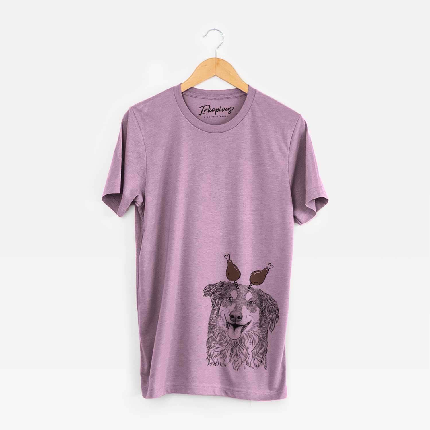 Thanksgiving Maddie the English Shepherd - Unisex Crewneck