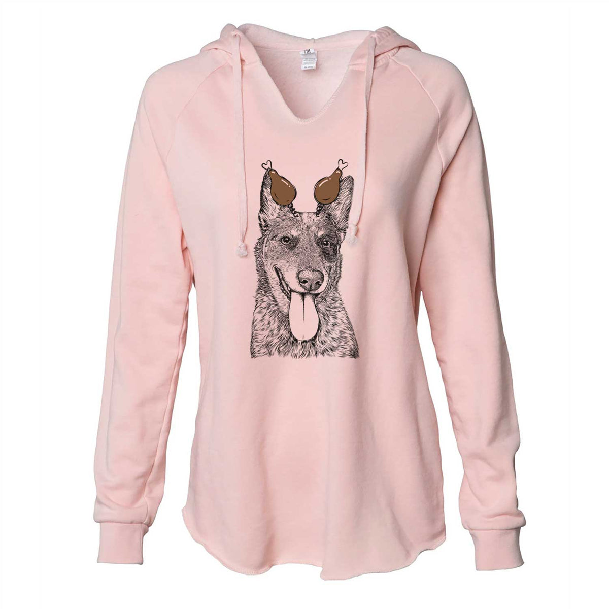 Thanksgiving Madison the Blue Heeler - Cali Wave Hooded Sweatshirt