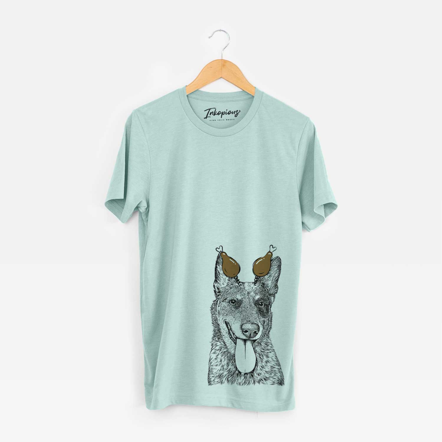 Thanksgiving Madison the Blue Heeler - Unisex Crewneck