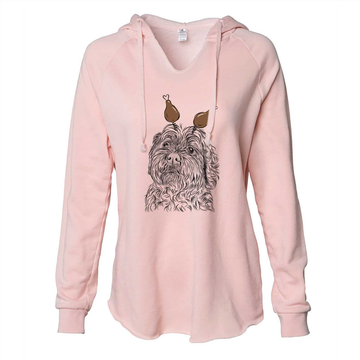 Thanksgiving Maggie Girl the Cockapoo - Cali Wave Hooded Sweatshirt