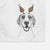 Maggie the Treeing Walker Coonhound Decorative Hand Towel