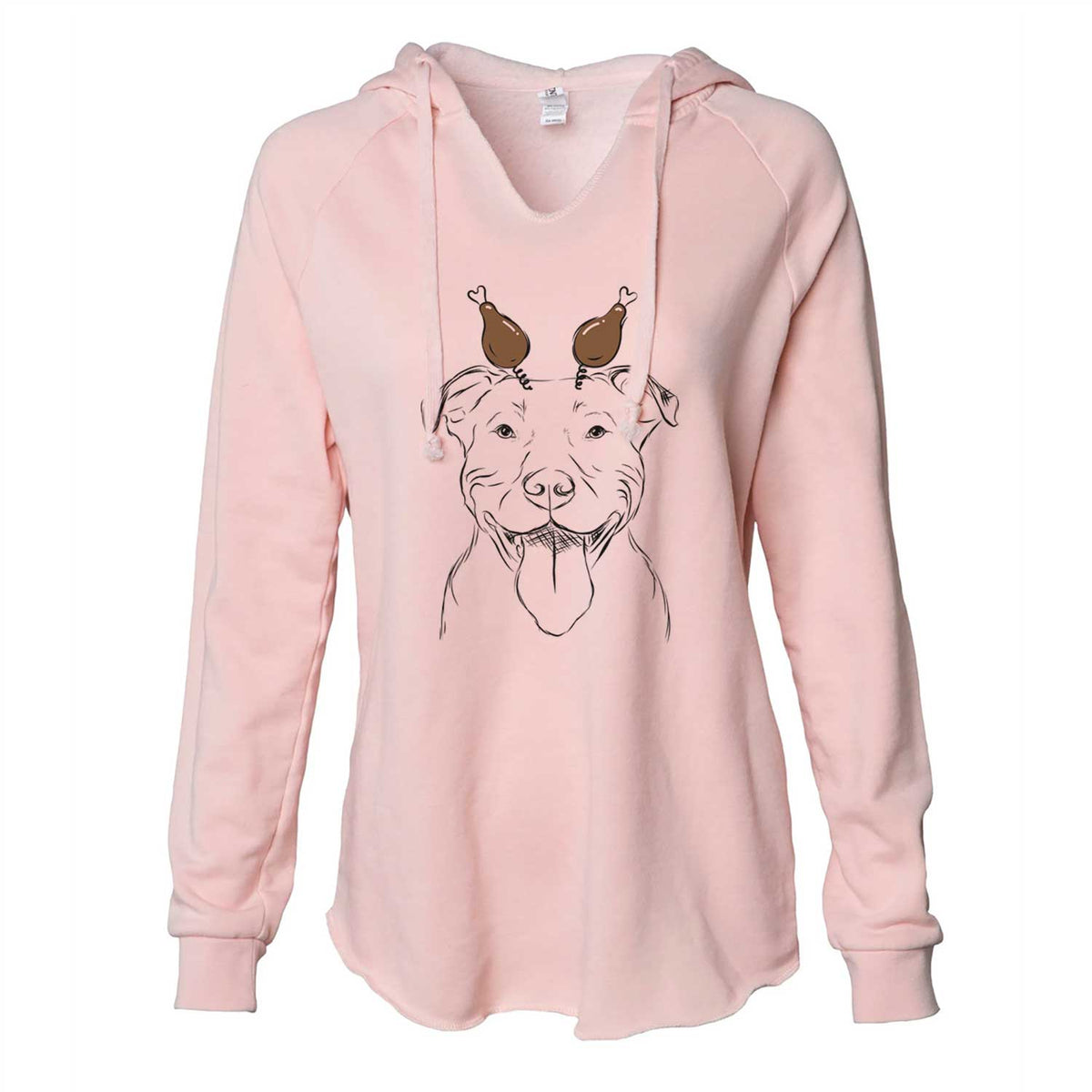 Thanksgiving Major the Pitbull - Cali Wave Hooded Sweatshirt