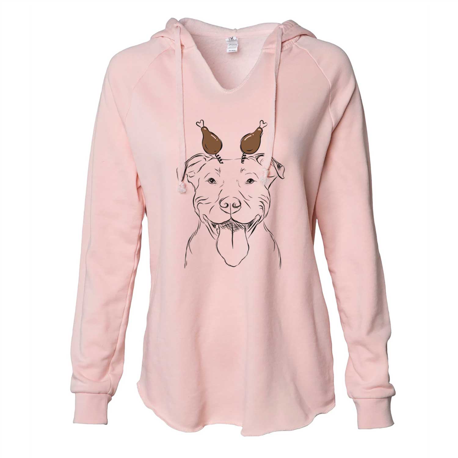 Thanksgiving Major the Pitbull - Cali Wave Hooded Sweatshirt