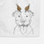 Major the Pitbull Decorative Hand Towel