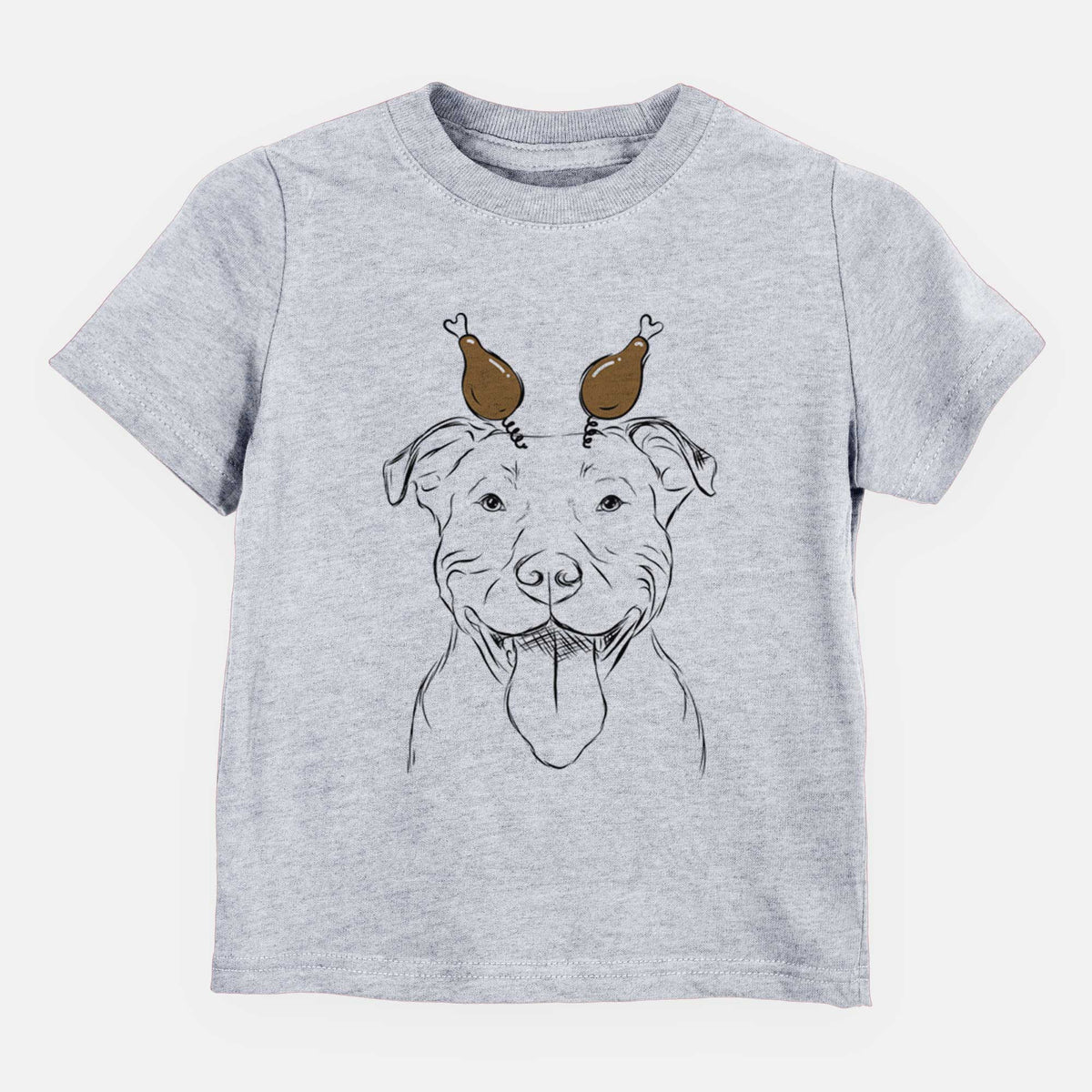 Thanksgiving Major the Pitbull - Kids/Youth/Toddler Shirt